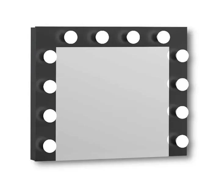 lustro-stelaz-12-led-czarne