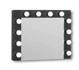 lustro-stelaz-12-led-czarne