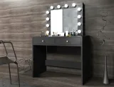 lustro-stelaz-12-led-czarne-kolor-mebla-czarny