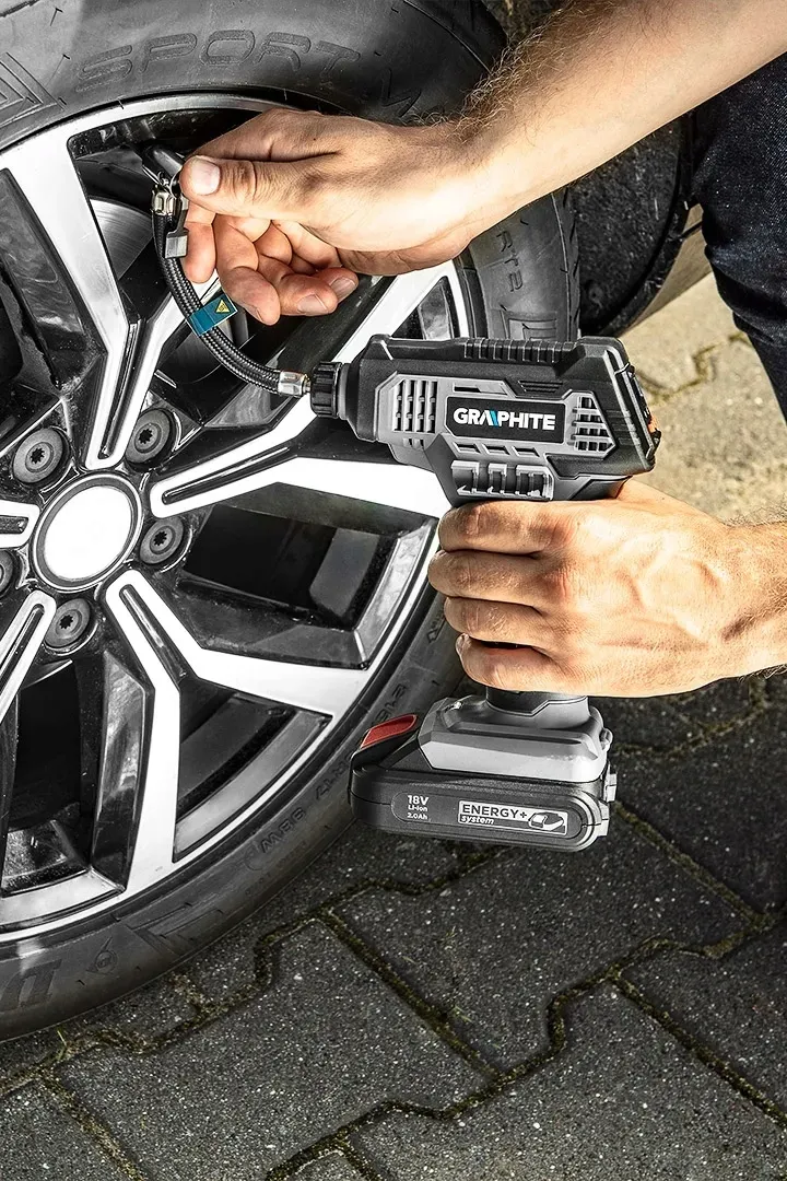 kompresor-akumulator-2-ah-ladowarka-graphite-stan-nowy