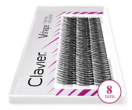 clavier-vshape-kepki-rzesy-jedwabne-naturalne-8mm