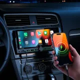 radio-samochodowe-carplay-android-ato-69-usb-1din-pilot-stan-opakowania-oryginalne