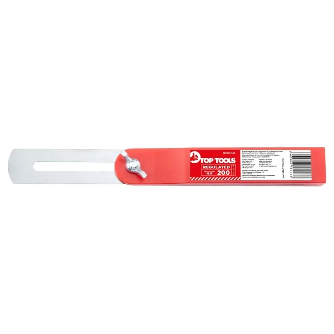 katownik-regulowany-200-mm-top-tools-30c330-stan-nowy