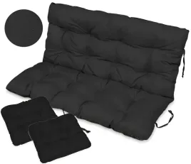 czarna-poduszka-na-lawke-ogrodowa-180x60x50-45x45