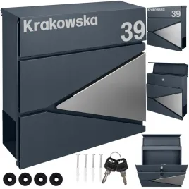 duza-skrzynka-pocztowa-na-listy-w-kolorze-antracytowym-z-miejscem-na-numer-domu-i-gazetnikiem-mieszczaca-format-a4