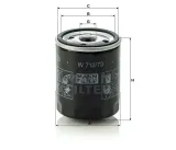 filtr-oleju-ford-focus-c-max-mann-stan-nowy