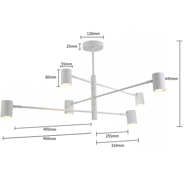 lampa-wiszaca-light-prestige-snow-6xgu10-bialy-stan-nowy-marka-light-prestige