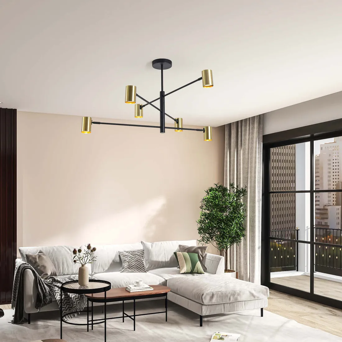 lampa-wiszaca-light-prestige-snow-6xgu10-zloty-stan-nowy