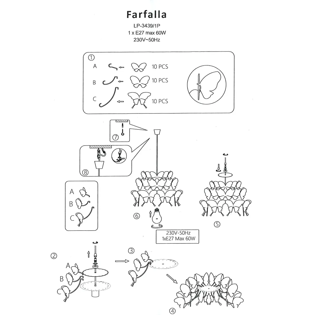 lampa-wiszaca-light-prestige-farfalla-1xe27-rozowy-stan-nowy