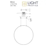 lampa-wiszaca-light-prestige-mirror-led-zloty-stan-nowy-kod-producenta-lp-999-1p-l-gd-cct