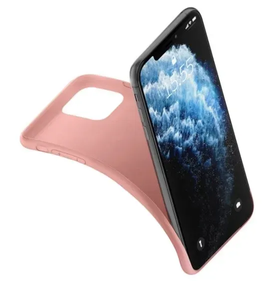 apple-iphone-x-xs-3mk-matt-case-lychee-kolor-rozowy