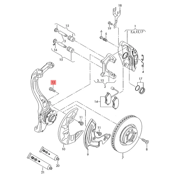 sruba-mech-ham-vw-boracaddy-3golf-567jetta-5-stan-nowy-producent-czesci-febi-bilstein