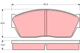 klocki-ham-prz-honda-civic-84-87-numer-katalogowy-czesci-gdb284