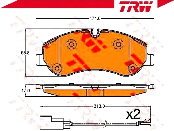 klocki-ham-ford-transit-12-przod-waga-z-opakowaniem-2-kg