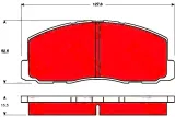 klocki-ham-mitsubishi-colt-przod-trw-grubosc-15-5-mm