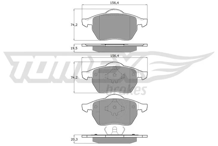 klocki-ham-prz-vw-passat-96-producent-czesci-tomex