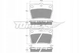 klocki-ham-tyl-toyota-rav-4-20-01-numer-katalogowy-czesci-tx-13-86