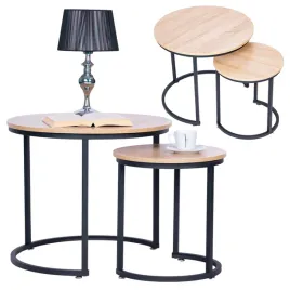 stolik-kawowy-zestaw-2-szt-okragle-do-salonu-lawa-nowoczesne-laminat-loft