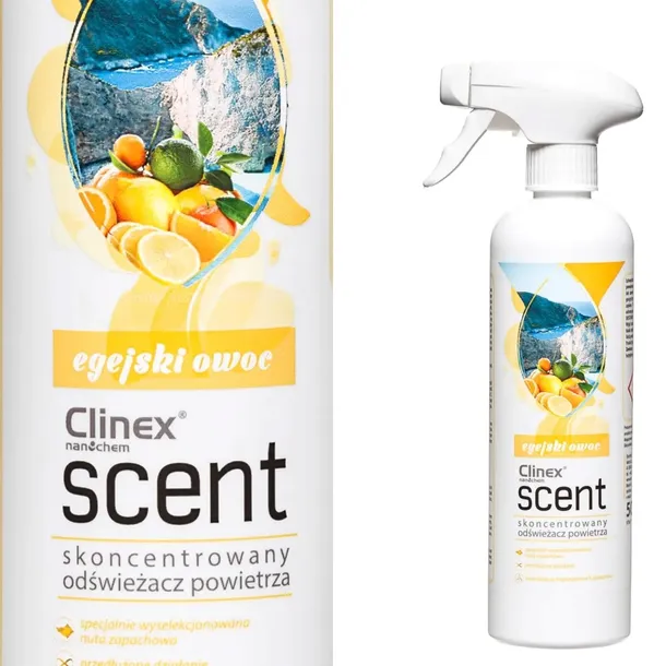 clinex-scent-egejski-owoc-500ml-opakowanie-butelka-z-atomizerem