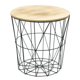stolik-metalowy-drewniany-czarny-brazowy-h-40cm-loft