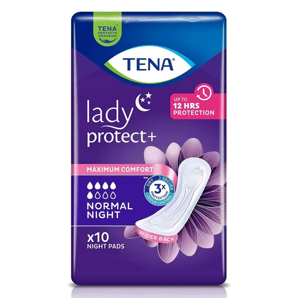 Wkładki chłonne Tena Lady Normal Night 10 szt.
