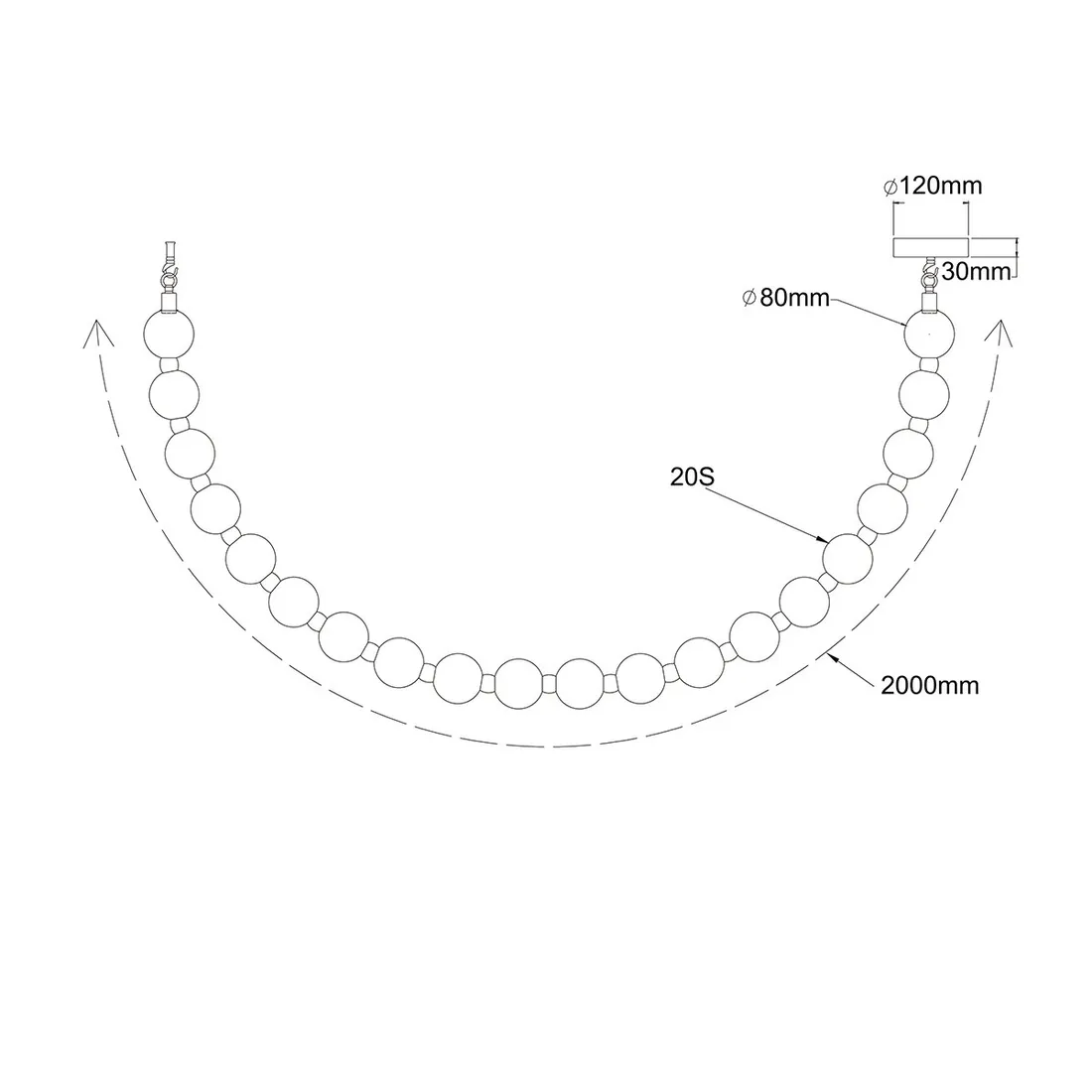 lampa-wiszaca-light-prestige-dorado-led-zloty-stan-nowy