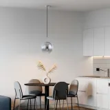 lampa-wiszaca-light-prestige-palla-1xe27-transparentny-chrom-stan-nowy