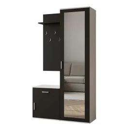 garderoba-z-lustrem-polkami-wieszakami-siedziskiem-180x35x100-cm-poli
