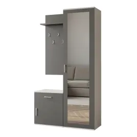 garderoba-z-lustrem-polkami-wieszakami-siedziskiem-180x35x100-cm-poli