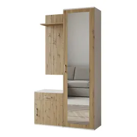 garderoba-z-lustrem-polkami-wieszakami-siedziskiem180x35x100-cm-poli