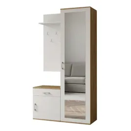 garderoba-z-lustrem-polkami-wieszakami-siedziskiem-180x35x100-cm-poli