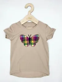 t-shirt-dziewczecy-motyl-bez-bawelna-polski-aipi-110-bezowy