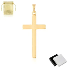 zlota-zawieszka-krzyzyk-klasyczny-plaski-18k