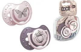 lovi-smoczek-dynamiczny-botanic-18m-zestaw-smoczkow-dla-dzieci-2szt-girl