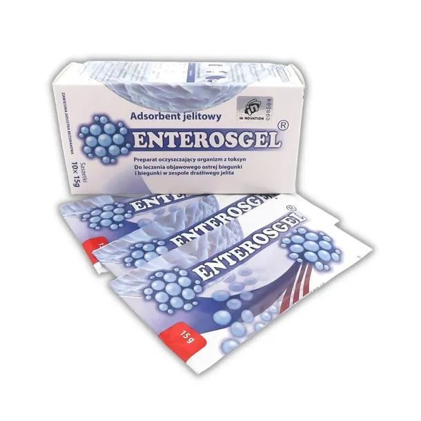 ENTEROSGEL Saszetki 10x15 g