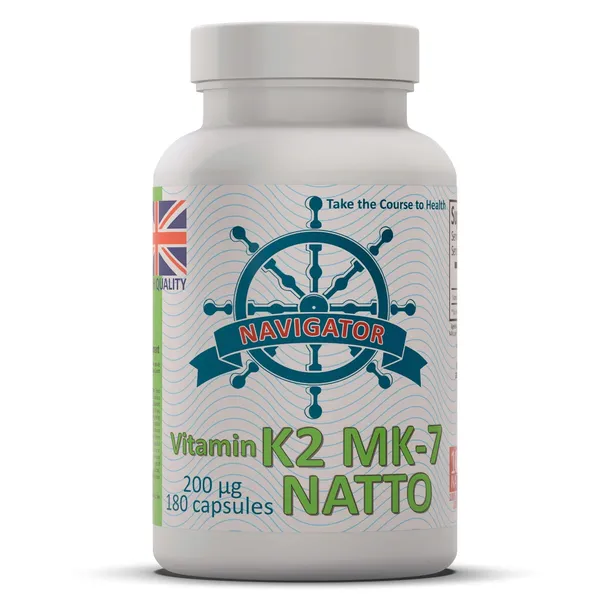 Navigator Witamina K2 MK-7 200 mcg 180 kapsułek