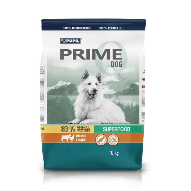 Karma Sucha Dla Psa Psów Drób Wołowina PUPIL Prime Quality Premium 10kg