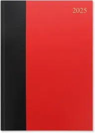 letts-of-london-kalendarz-ksiazkowy-a4-dzienny-rok-2025-dziennik-czerwony