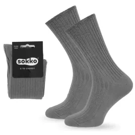 sokko-skarpetki-meskie-dlugie-szare-bezuciskowe