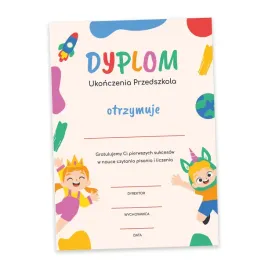 dyplom-ukonczenia-przedszkola-dla-dzieci-absolwent