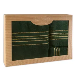 recznik-d-bawelna-100percent-tiwano-zielen-butelkowa-p-30x50-50x90-70x140-kpl