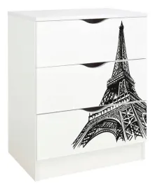 biala-komoda-z-3-szufladami-pojemna-nadruk-uv-wieza-eiffla-60x42x78-cm