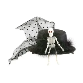 mini-kapelusz-halloween-czarownica-szkielet-czarny