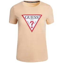 guess-koszulka-damska-t-shirt-bezowa-r-xs