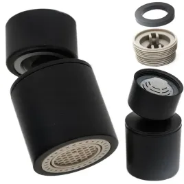 perlator-m22-m24-do-baterii-2f-z-przegubem-czarny