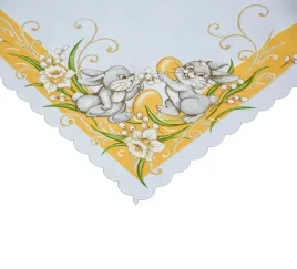 obrus-serwetka-biala-zajaczek-wielkanoc-90x90cm