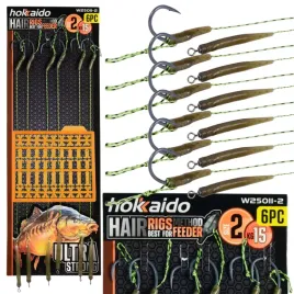 hokkaido-przypon-karpiowy-20cm-hak-2-z-wlosem