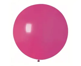 balon-lateksowy-kula-pastel-ciemny-roz-80-cm