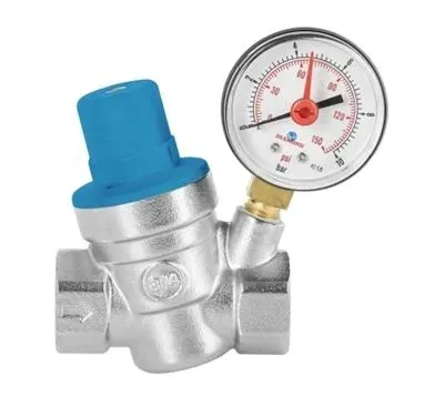 reduktor-regulator-cisnienia-wody-z-manometrem-fi-1-cal-gw-dn25-mosiezny