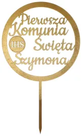 topper-pierwsza-komunia-swieta-z-imieniem-zloty-z-hostia-16cm-na-tort